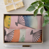 Antiek Japans Fans - Tissue Paper voor Crafting Tissuepapier (Geschenk)