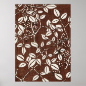 Antiek Japans Woodblock Bamboo Print (Voorkant)