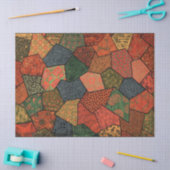 ANTIEK JAPANSE BLOEMEN, BLADEREN ,GEOMETRISCHE BLO TISSUEPAPIER (Craft)