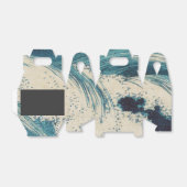 Antiek Japanse Blue Waves Ocean Print Bedankdoosjes (Uitgevouwen)