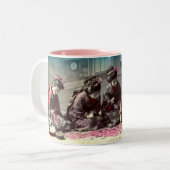 antiek Japanse foto mok (Voorkant links)