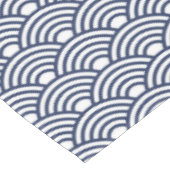 Antiek Japanse Seigaiha-golven Tafelkleed (Gekanteld)