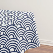 Antiek Japanse Seigaiha-golven Tafelkleed (Voorbeeld)