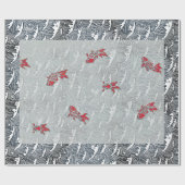 ANTIEK JAPANSE VIS PRINT Wrapping Paper Cadeaupapier (Vlak)