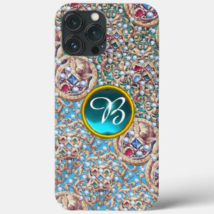 ANTIEK JEWELS, GEMSTONES, PEARLS, ANGELS MONOGRAM Case-Mate iPhone CASE
