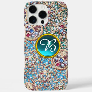 ANTIEK JEWELS, GEMSTONES, PEARLS, ANGELS MONOGRAM iPhone 16 PRO MAX HOESJE