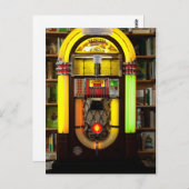 Antiek Jukebox Briefkaart (Voorkant / Achterkant)