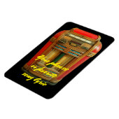 Antiek Jukebox en je zin Magneet (Linkerzijde)