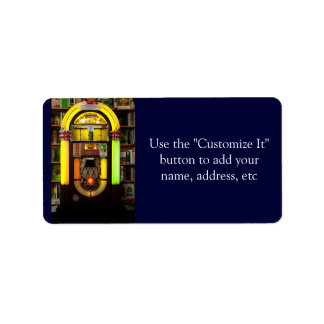 Antiek Jukebox Etiket