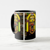 Antiek Jukebox Mok (Voorkant links)