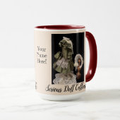 Antiek Jumeau Coffee Mok (Voorkant rechts)