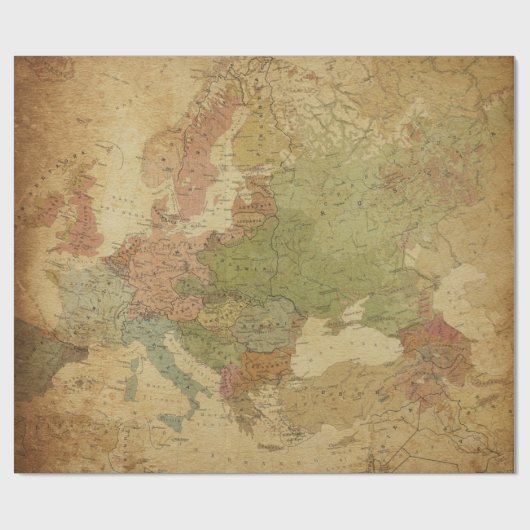 Antiek kaarsen Stijl 13 het Knippen Rollen van het Cadeaupapier (Vlak)