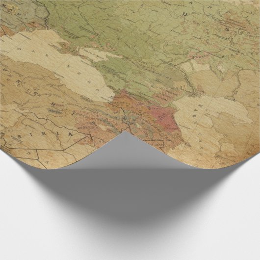 Antiek kaarsen Stijl 13 het Knippen Rollen van het Cadeaupapier (Hoek)