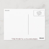 ANTIEK KAART (Achterkant)