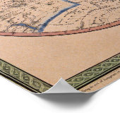 Antiek kaart 2 poster (Hoek)