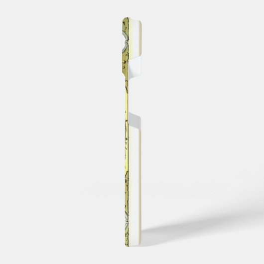 Antiek kaart Atchison River Kansas 1869 iPhone Hoesje (Linkerkant)