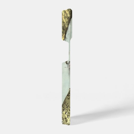 Antiek kaart Atchison River Kansas 1869 iPhone Hoesje (Rechterkant)