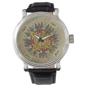 Antiek kaart bekijken horloge