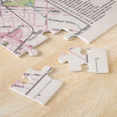 Antiek kaart Berlijn en Environs Legpuzzel (Zijkant)