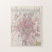 Antiek kaart Berlijn en Environs Legpuzzel (Verticaal)