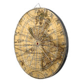 Antiek kaart dartbord (Voorkant Rechts)