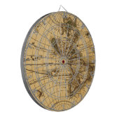 Antiek kaart dartbord (Voorkant Links)