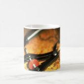 Antiek kaart en kompas koffiemok (Center)