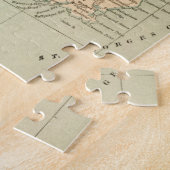  Antiek Kaart Ierland Noord-Ierland Legpuzzel (Zijkant)