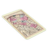 Antiek Kaart, Monmouth County, NJ 1872  Post Magneet (Rechterzijde)