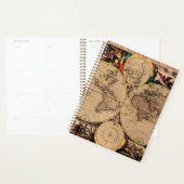Antiek kaart planner (Display)