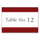 Antiek Kaart Rood-Florentijntafel (Achterkant)