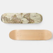 Antiek kaart skateboard (Horizontaal)