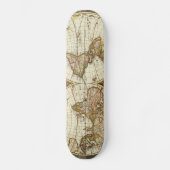 Antiek kaart skateboard (Voorkant)