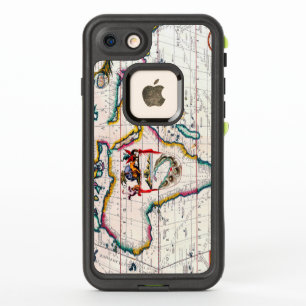  Antiek kaart van Afrika Circa 1687