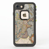  Antiek kaart van Azië en Oceana (Achterkant)