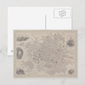 Antiek kaart van België (Voorkant / Achterkant)