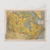 Antiek kaart van Canada (Voorkant)