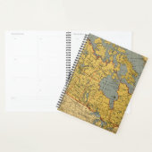 Antiek kaart van Canada Planner (Display)