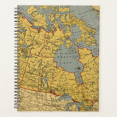 Antiek kaart van Canada Planner (Voorkant)