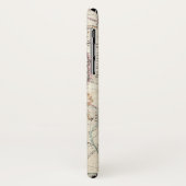 Antiek kaart van de Grote Meren Case-Mate iPhone Case (Achterkant/links)