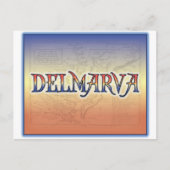 Antiek kaart van DelMarVa (Voorkant)