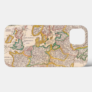 Antiek kaart van Europa Case-Mate iPhone Case