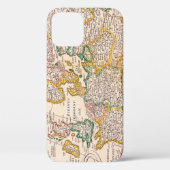 Antiek kaart van Europa Hoesje-Mate iPhone Cas Case-Mate iPhone Case (Achterkant)
