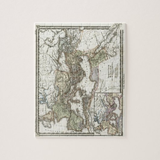 Antiek Kaart van het Romeinse Rijk Legpuzzel (Verticaal)