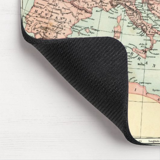 Antiek kaart van het Romeinse Rijk Muismat (Hoek)