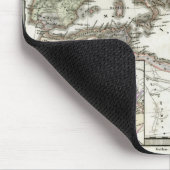 Antiek Kaart van het Romeinse Rijk Muismat (Hoek)