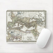 Antiek Kaart van het Romeinse Rijk Muismat (Met muis)