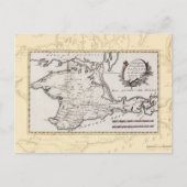 Antiek kaart van het schiereiland de Krim (Voorkant)
