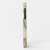 Antiek kaart van het Verenigd Koninkrijk Case-Mate iPhone Case (Achterkant/links)