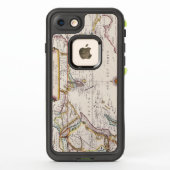  Antiek kaart van het westen vanaf 1677 (Achterkant)